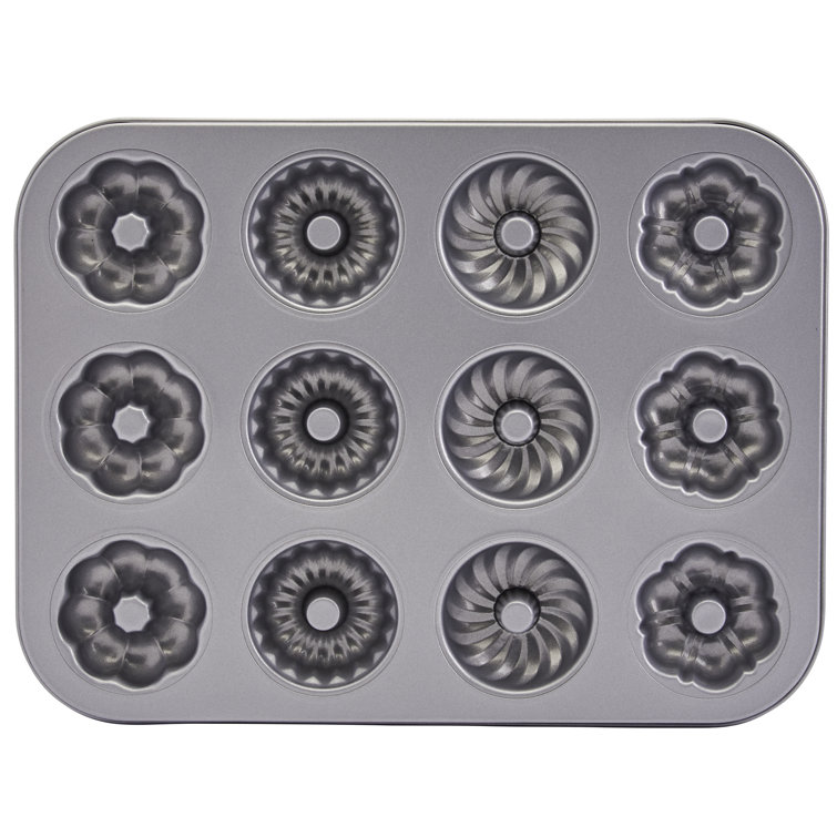 Denmark Tools for Cooks 12cup NonStick Mini Bundt Pan Wayfair Canada